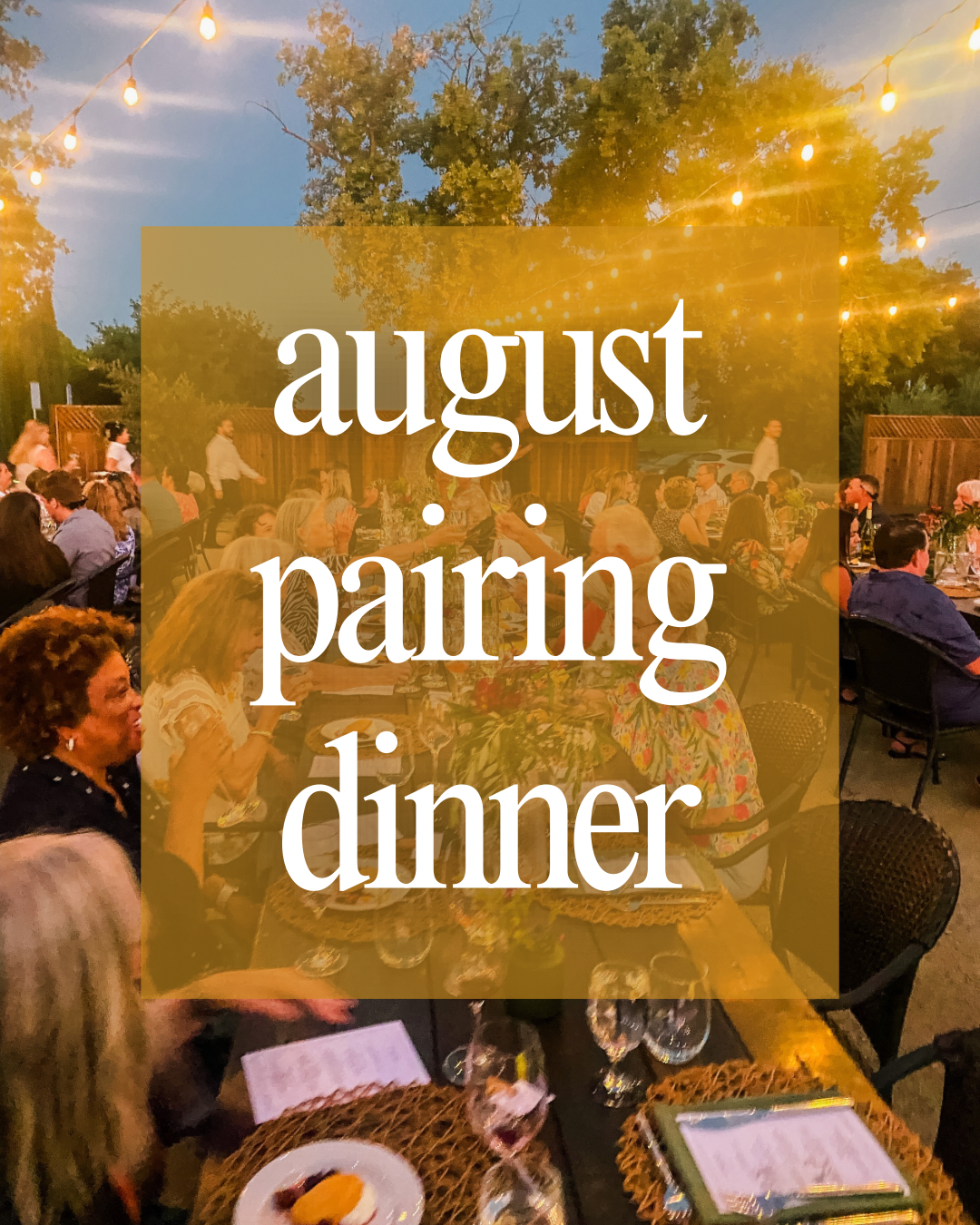 Product Image for August Pairing Dinner